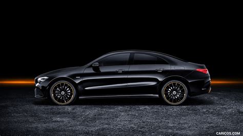 Mercedes Benz Cla Coupe Edition Orange Art Amg Line Color Cosmos Black Side Caricos