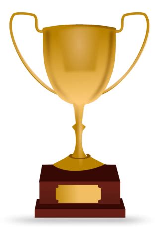 gold trophy template  printable papercraft templates