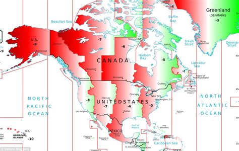 Time Zone Map Usa With Clocks World Time Zone Map Screensaver Free