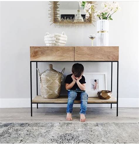 Foyer With West Elm Console Saved From Janscarpino Insta Home Decor