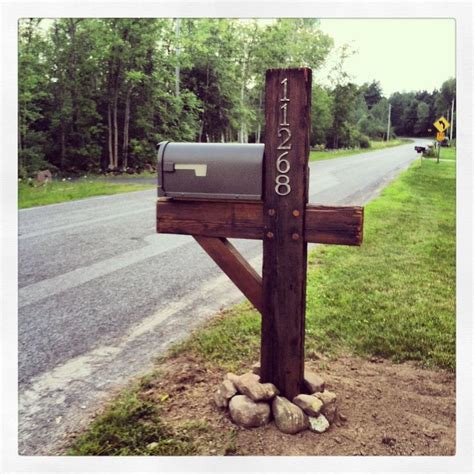 In this video i use a single 4x4 cedar post to construct a new diy mailbox post and add a new mailbox along with it. DIY Rustic Farmhouse Mailbox. Standard mailbox dressed up ...