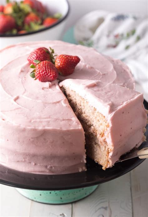 Homemade Strawberry Cake From Scratch Video A Spicy Perspective