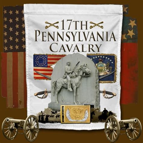 17th Pennsylvania Cavalry American Civil War Themed Yard Flag Ebay