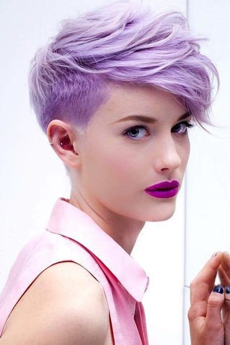 8 Purple Pixie Cuts Thatll Never Go Out Of Fashion 2023