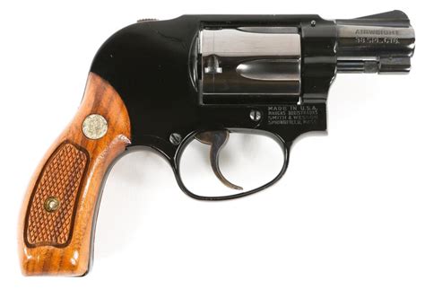Smith And Wesson Model 38 Airweight 38 Spc Revolver