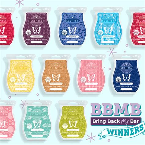 Bbmb Winners Bring Back My Bar In Scentsy Scentsy Warmer Scentsy Fragrance