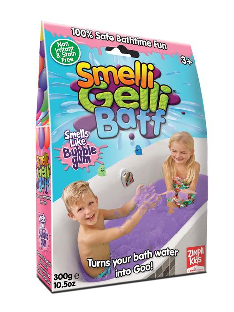 Zimpli Kids Purple Glitter Bath Slime Baff 1 Use 150g