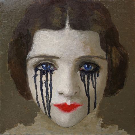 Crying Woman Painting By Ilir Pojani Pixels