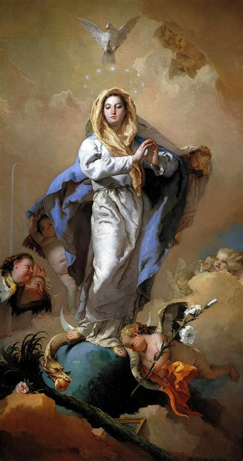 Giambattista Tiepolo The Immaculate Conception 1767 1769 Italian