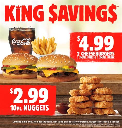 Burger King Get Fresh Offers 2 For 5