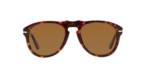 Sunglasses Persol Po 0649 24 57 54 20 Unisex Ecaille Aviator Frames Full Frame Glasses Vintage