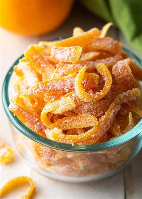 How To Make Candied Orange Peels And Use Them In Different Recipes