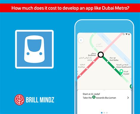 The development cost of an application is one considerable factor for everyone looking to get an app developed. How much does it cost to develop an app like Dubai Metro?