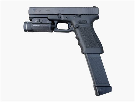 Glock With Beam And Extended Clip New Images Beam