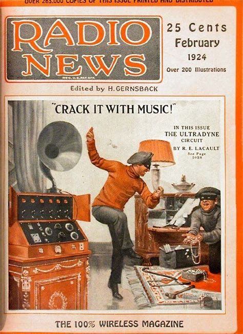 Radio News February 1924 In 2020 Radio Vintage Radio Antique Radio