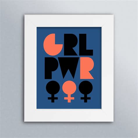 Girl Power Pop Art Print Etsy