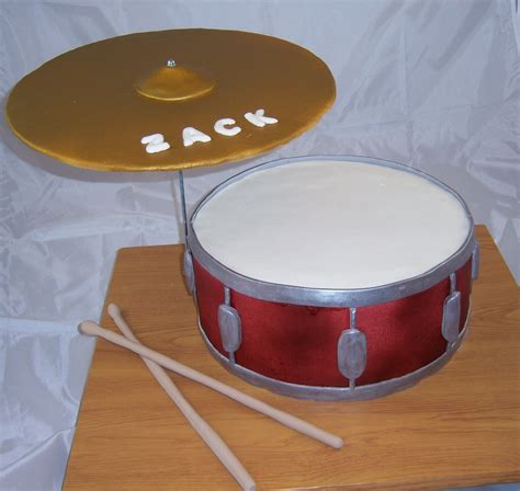12 Snare Drum Cake With Cymbal Drum Cake Different Cakes Adult Cakes