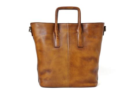 Handmade Full Grain Leather Designer Handbag Women Handbag Tote Bag