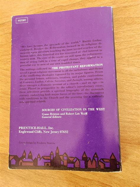 1966 Paperback The Protestant Reformation Edited By Lewis W Spitz