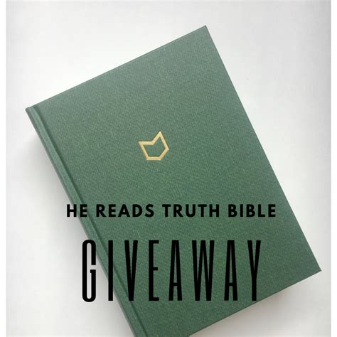Render in your gates judgments that are true and make for peace He Reads Truth (Review and Giveaway!) | The Glorious Mundane