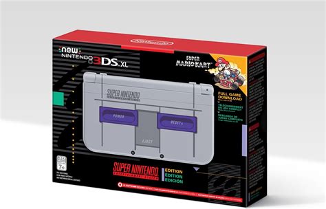 New 3ds Xl Super Nes Edition Coming To North America