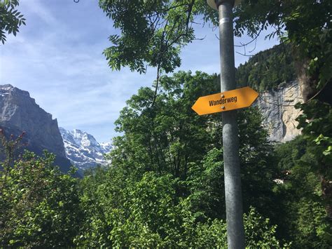 Lauterbrunnen To Wengen Hiking Route Macs Adventure