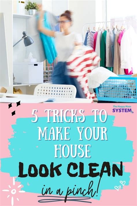 5 Ways To Make Your House Look Clean In A Hurry