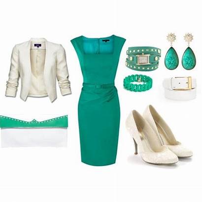 Church Turquoise Outfit Outfits Office Dresses Clothes