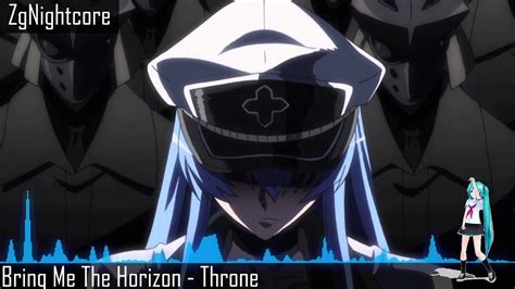 Nightcore Bring Me The Horizon Throne Youtube