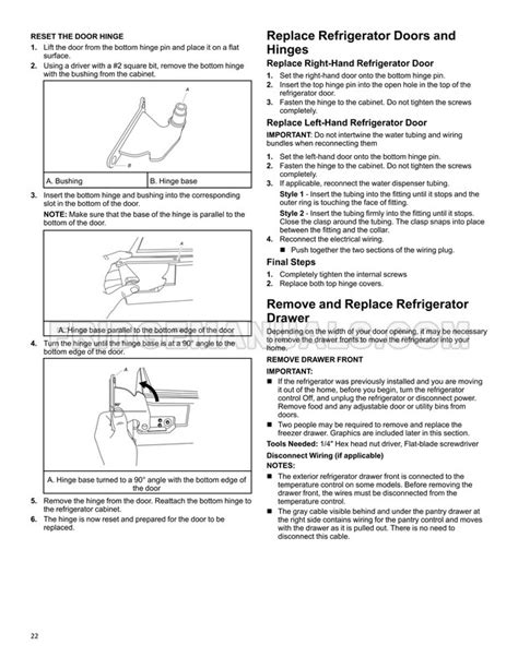 Whirlpool Wrb119wfbb00 Refrigerator Owners Manual
