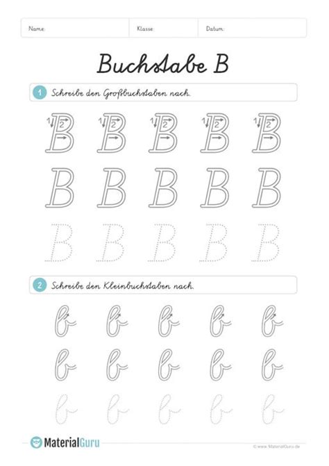 Dazu gehören sowohl die großen wie auch die kleinen buchstaben. NEU: Ein kostenloses Deutsch-Arbeitsblatt zum Buchstaben B für die Grundschule, auf dem die ...