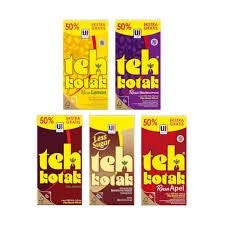 Teh bunga krisan 100% herbal organik. Minuman Teh Kotak: Teh Kotak