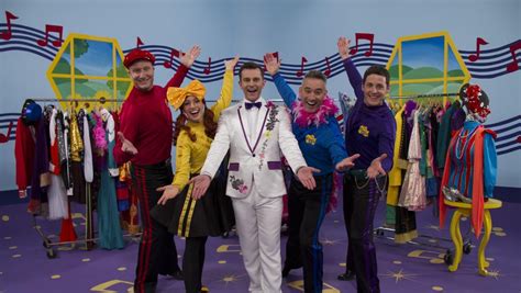 Mr Wardrobe David Campbell Are All White With The Wiggles Daily