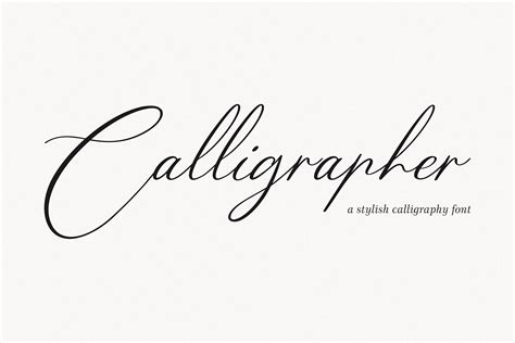 Calligrapher Font Fonts Hungry