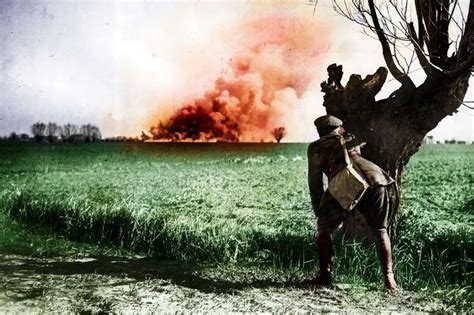 Ww1 Centenary Images Taken During The First World War Transformed Into
