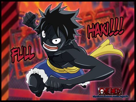 Luffy Armament Haki By Makinig On Deviantart