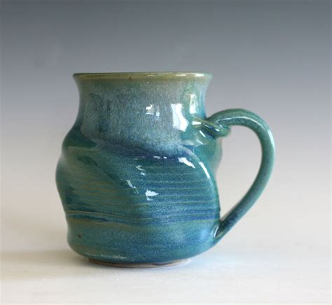 19 Oz Stoneware Mug Pottery Mug Unique Coffee Mug Handmade Etsy