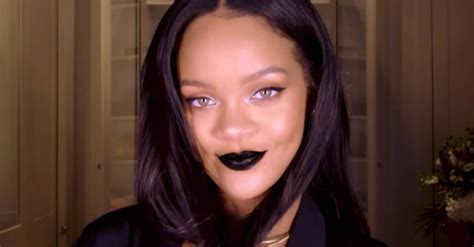 Rihannas Latest Makeup Tutorial Is So Perfect For Halloween Fenty