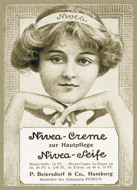 affiche nivea crème allemagne 1911 vintage advertisements vintage advertising posters nivea