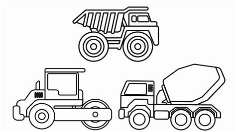 Your own cementtruck construction coloring pages printable coloring page. Construction Vehicle Coloring Pages | Monster truck ...