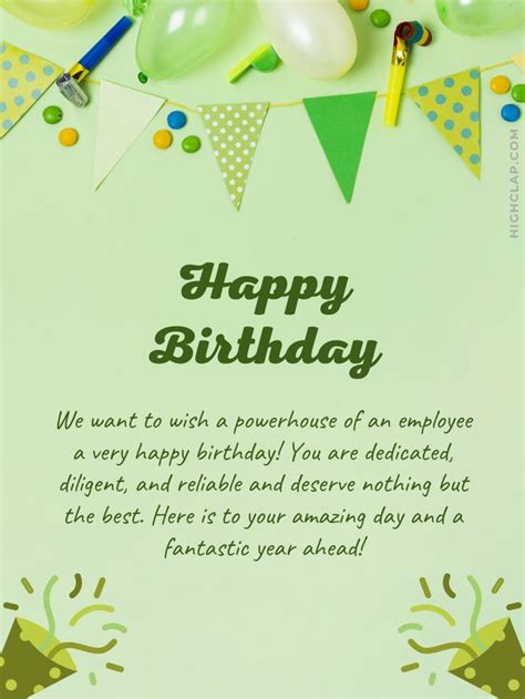 Corporate Birthday Wishes For Employees Birthday Wishes Messages