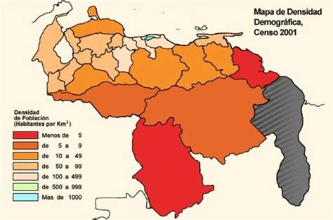 Densidad De La Población En Venezuela Venezuela Una Parada Turística