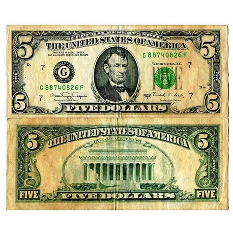 A Billete Estados Unidos Dólares G Chicago p b MBC Mynumi