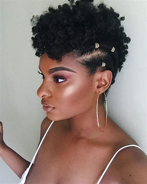 Cuts, softening the rough shape of a square face, can have a blurring effect on round faces, and hairstyles, which balance round faces well, can add an unflattering extra length to long faces. 80 Fabulous Natural Hairstyles - Best short Natural ...