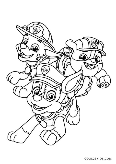 Coloriages Pat Patrouille Cool2bkids