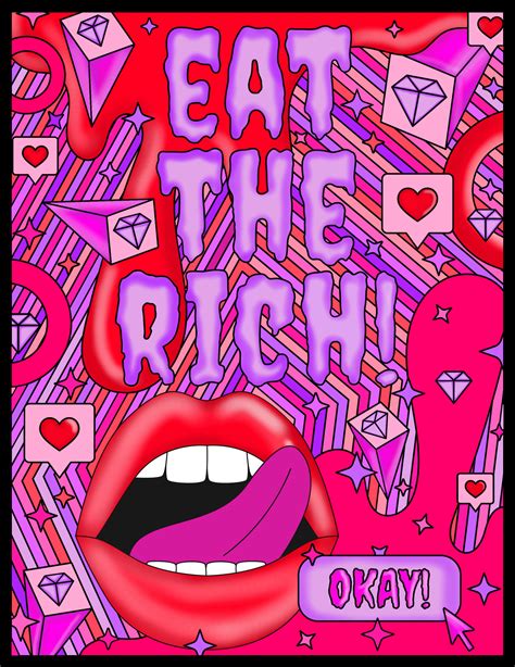 Eat The Rich From Metamorphosis Coloring