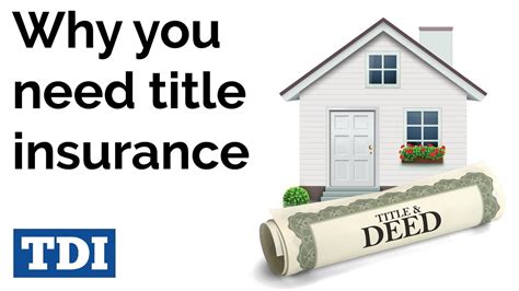 How Does Title Insurance Work Youtube