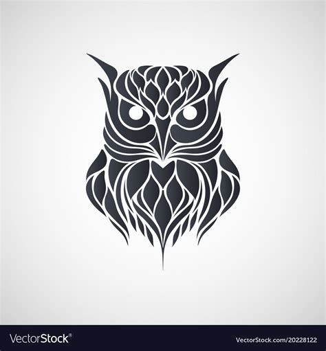 Owl Logo Royalty Free Vector Image Vectorstock