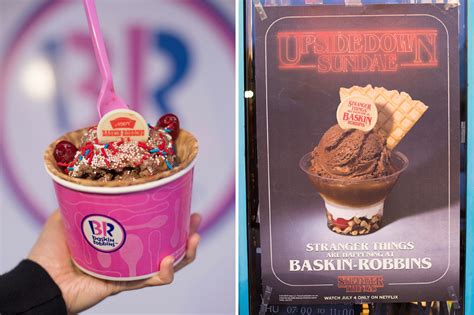 We Try Every Stranger Things Inspired Ice Cream Dessert At Baskin Robbins Brand