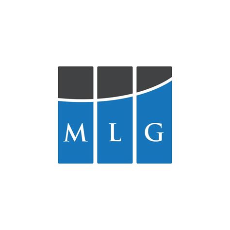 Mlg Letter Logo Design On White Background Mlg Creative Initials